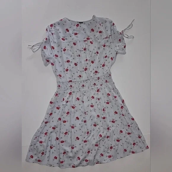 BILLABONG Blue Floral Mini dress - Picture 5 of 8